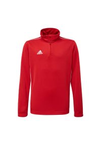 Adidas - Bluza piłkarska dla dzieci adidas Core 18 Training Top JUNIOR. Kolor: biały, wielokolorowy, czerwony. Sport: piłka nożna #1