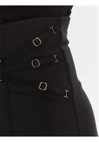 Elisabetta Franchi Spodnie materiałowe PA-158-61E2-V350 Czarny Skinny Fit. Kolor: czarny. Materiał: syntetyk #4