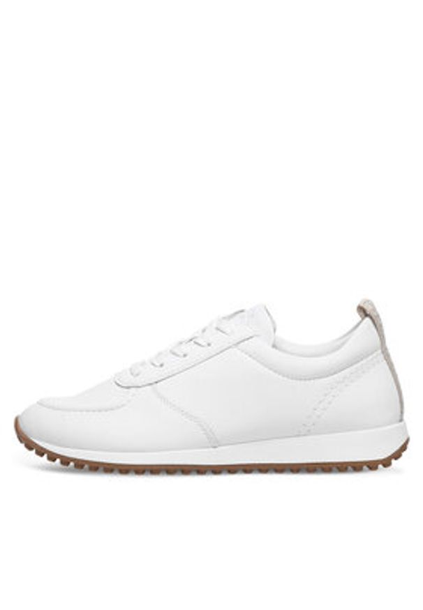 Remonte Sneakersy D3107-80 Biały. Kolor: biały. Materiał: skóra