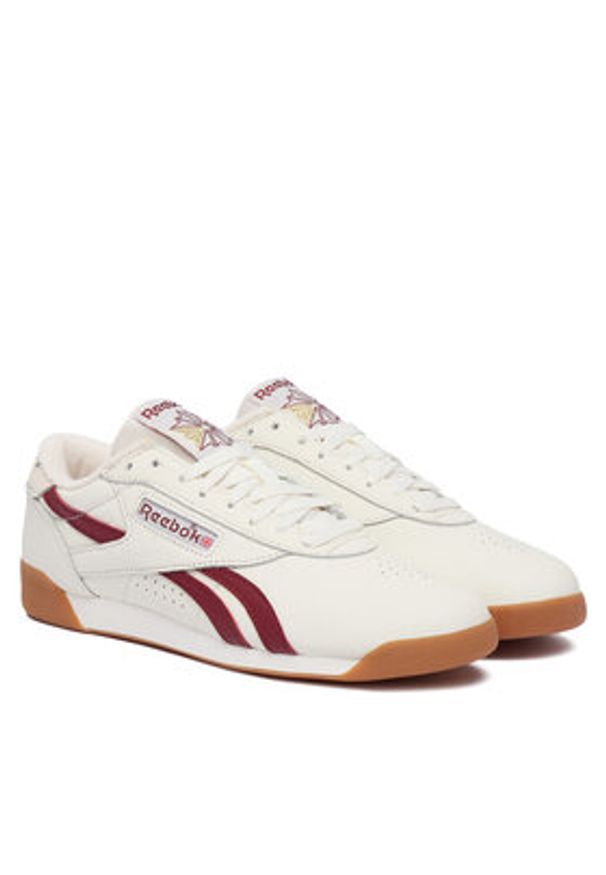Reebok Sneakersy SS-F/S LO 100256059 Kremowy. Kolor: kremowy. Materiał: skóra