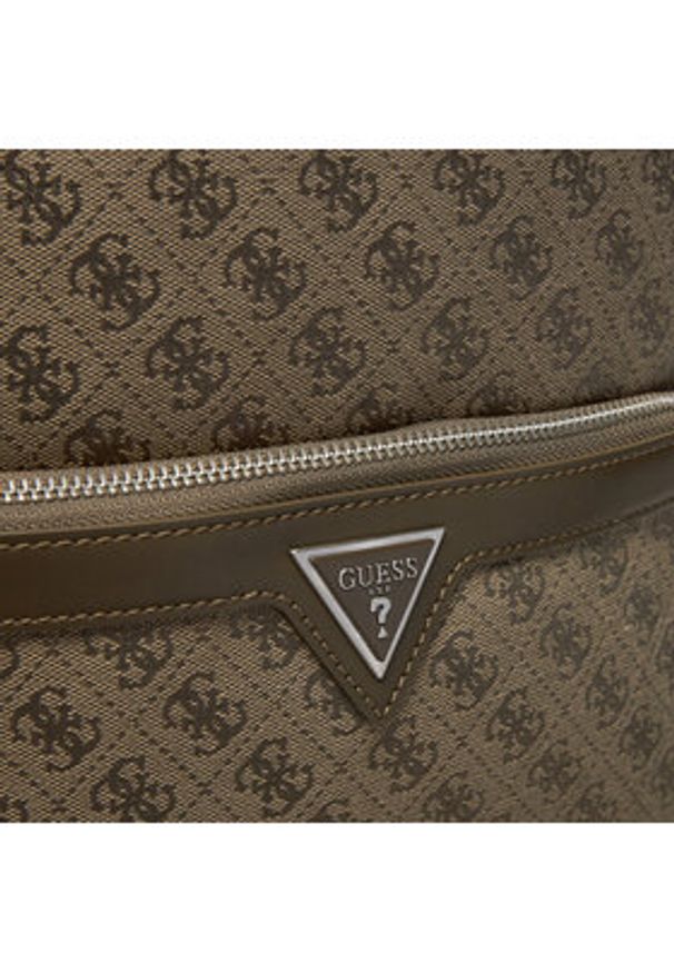 Guess Plecak Milano - 4G HMMILJ P4211 Zielony. Kolor: zielony. Materiał: materiał