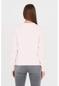 Guess - GUESS Różowa bluza Original Fleece. Kolor: różowy