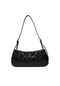 Calvin Klein Torebka Quilted Small Shoulder Bag LV04F3327G Czarny. Kolor: czarny. Materiał: skórzane #5