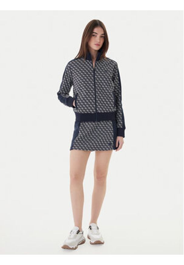 Guess Bluza V6RQ08 K2042 Granatowy Regular Fit. Kolor: niebieski. Materiał: syntetyk