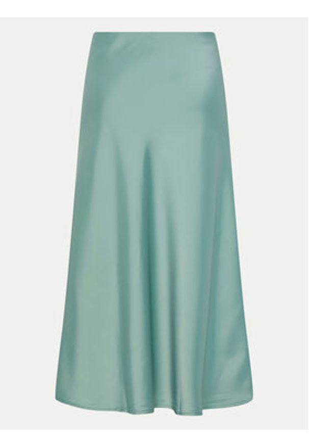 YAS Spódnica trapezowa Pella 26030737 Zielony Regular Fit. Kolor: zielony. Materiał: syntetyk