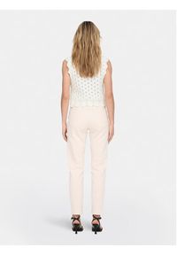 only - ONLY Bluzka Luna 15291602 Écru Regular Fit. Materiał: syntetyk