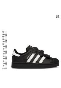 Adidas - adidas Sneakersy Superstar II Cf C JI3989 Czarny. Kolor: czarny. Materiał: skóra. Model: Adidas Superstar #5