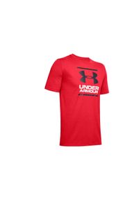 Koszulka sportowa męska Under Armour GL Foundation SS Tee. Kolor: czerwony, czarny, wielokolorowy. Długość rękawa: krótki rękaw. Długość: krótkie