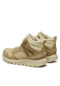 Merrell Trapery Wildwood Mid Ltr Wp J038298 Beżowy. Kolor: beżowy. Materiał: skóra, zamsz #2