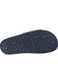 Levi's® - Klapki Levi's Batwing Slide Sandal 231548-794-87 czerwone. Okazja: na plażę. Kolor: czerwony. Materiał: syntetyk #5