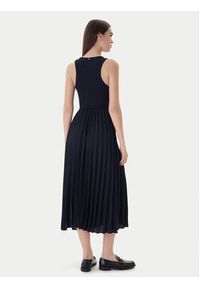 TOMMY HILFIGER - Tommy Hilfiger Sukienka codzienna WW0WW39342 Granatowy Regular Fit. Okazja: na co dzień. Kolor: niebieski. Materiał: wiskoza. Typ sukienki: proste. Styl: casual #2