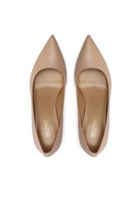 MICHAEL Michael Kors Szpilki Alina Flex Pump 40F2HNMP2L Beżowy. Kolor: beżowy. Materiał: skóra. Obcas: na szpilce #5
