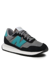 New Balance Sneakersy MS237BN Szary. Kolor: szary. Materiał: materiał #4
