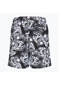 Szorty kąpielowe dziecięce Speedo Print Leisure 17". Kolor: czarny. Wzór: nadruk