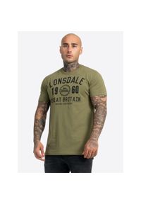 Koszulka Lonsdale Bangor. Kolor: zielony, brązowy, wielokolorowy #1