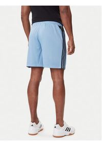 Adidas - adidas Szorty sportowe Teamgeist adicolor JW1348 Błękitny Regular Fit. Kolor: niebieski. Materiał: syntetyk. Styl: sportowy #3