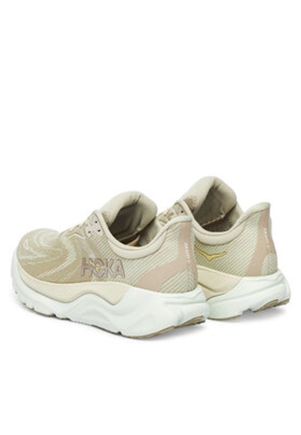 HOKA - Hoka Buty do biegania Arahi 8 1168691 Beżowy. Kolor: beżowy. Materiał: materiał