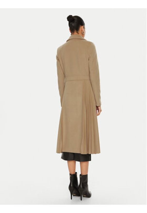 Rinascimento Płaszcz przejściowy CFC0121913003 Beżowy Regular Fit. Kolor: beżowy. Materiał: syntetyk