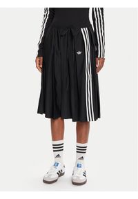Adidas - adidas Spódnica plisowana Ribbon JW0114 Czarny Regular Fit. Kolor: czarny. Materiał: syntetyk