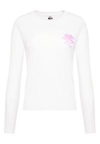 Quiksilver Bluzka EQWZT03200 Biały Regular Fit. Kolor: biały. Materiał: bawełna