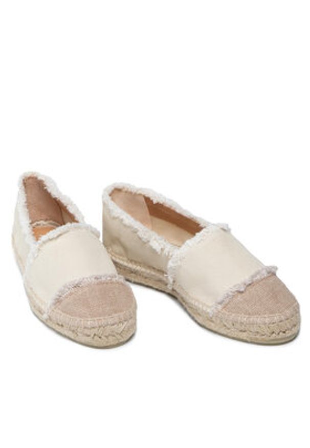 Castañer Espadryle Kampala/001 021852-203 Beżowy. Kolor: beżowy. Materiał: materiał