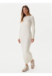 Guess Sukienka dzianinowa V5BK02 Z3JD2 Écru Slim Fit. Materiał: syntetyk #3
