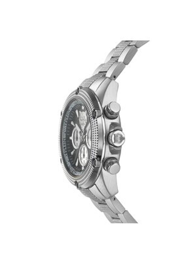 Plein Sport Zegarek Hurricane PSDBA0823 Srebrny. Kolor: srebrny. Styl: sportowy