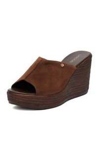 Lasocki Klapki CEO-WI23-LEMONE-04 Brązowy. Kolor: brązowy. Materiał: zamsz, skóra #5