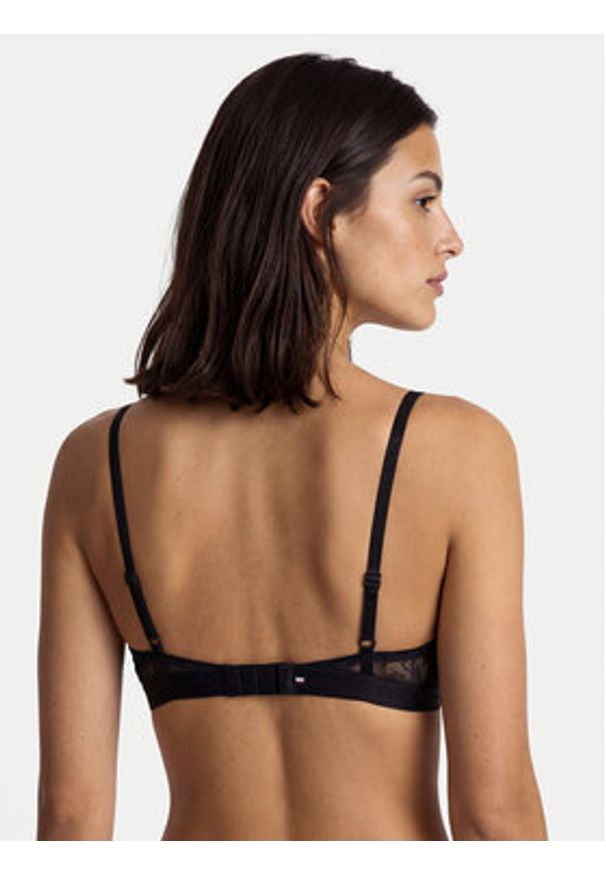 TOMMY HILFIGER - Tommy Hilfiger Biustonosz braletka UW0UW06263 Czarny. Kolor: czarny. Materiał: syntetyk