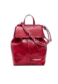 Desigual Plecak 26SAKP20 Czerwony. Kolor: czerwony. Materiał: skóra #4