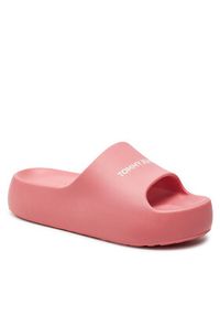 Tommy Jeans Klapki Tjw Chunky Flatform Slide EN0EN02454 Różowy. Kolor: różowy #4