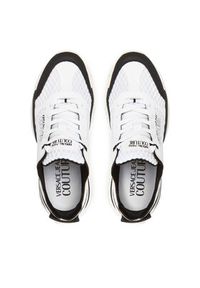 Versace Jeans Couture Sneakersy 78YA3SIB Biały. Kolor: biały. Materiał: skóra #5