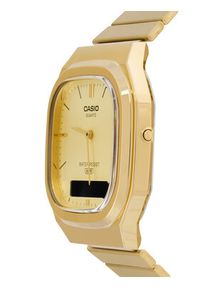 Casio Zegarek Vintage AQ-240EG-9AEF Złoty. Kolor: złoty. Styl: vintage #2