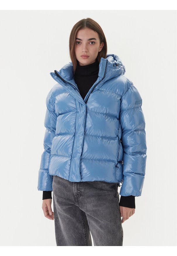 Napapijri Kurtka zimowa A-Glane NP0A4HZ5 Niebieski Regular Fit. Kolor: niebieski. Materiał: syntetyk. Sezon: zima