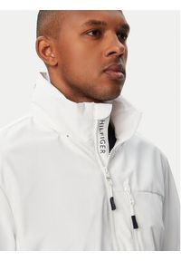TOMMY HILFIGER - Tommy Hilfiger Kurtka przejściowa MW0MW44299 Biały Regular Fit. Kolor: biały. Materiał: syntetyk #6