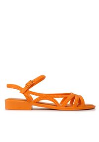 melissa - Melissa Sandały Femme Classy Sandal Ad 33733 Pomarańczowy. Kolor: pomarańczowy