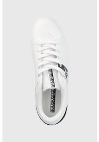Napapijri buty birch kolor biały. Nosek buta: okrągły. Zapięcie: sznurówki. Kolor: biały. Materiał: guma #2