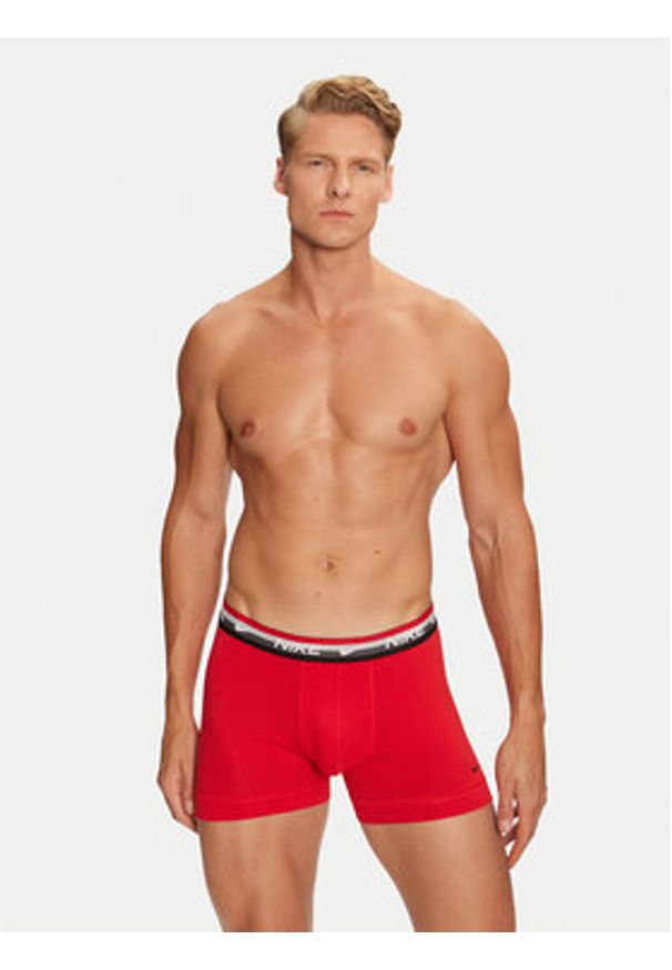 Nike Komplet bokserek Trunk 0000KE1008 Kolorowy. Materiał: bawełna. Wzór: kolorowy