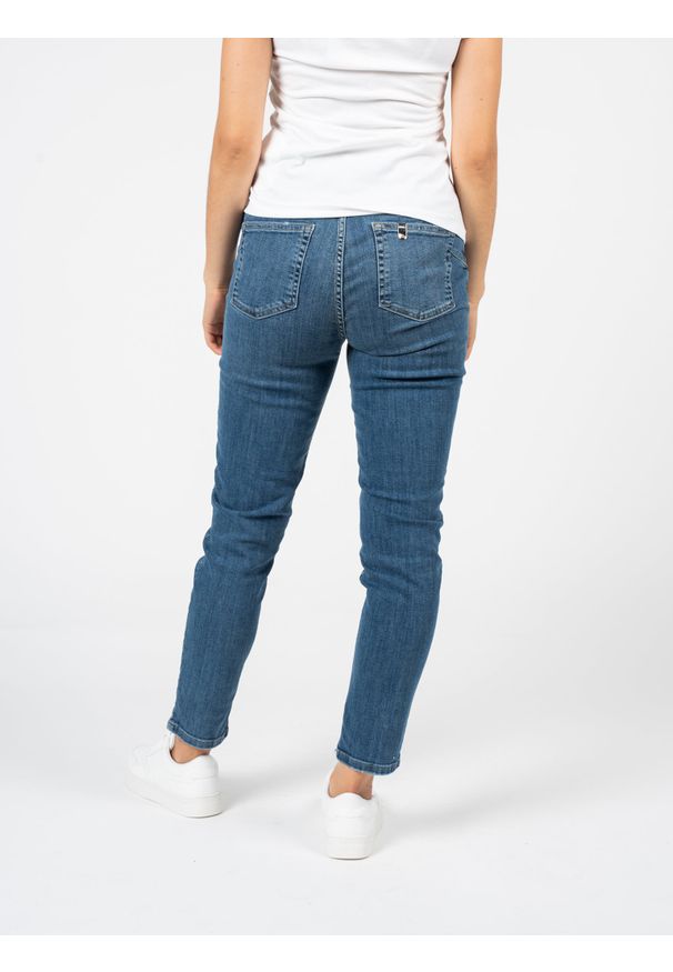 Liu Jo Jeansy "Cute" | UF2034 D4391 | Kobieta | Niebieski. Stan: podwyższony. Kolor: niebieski. Długość: długie. Styl: elegancki