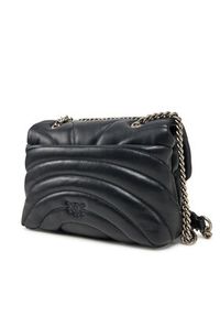 Pinko - PINKO Torebka Love Puff Mini Cl AI 24-25 PLTT 100039 A1EX Czarny. Kolor: czarny. Materiał: skórzane #4