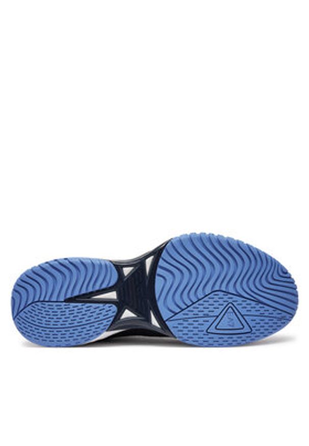 EA7 Emporio Armani Sneakersy X8X192 XK407 U247 Granatowy. Kolor: niebieski. Materiał: skóra