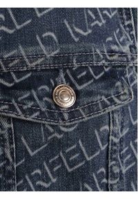 Karl Lagerfeld Kids Kurtka jeansowa Z26101 S Granatowy Regular Fit. Kolor: niebieski. Materiał: bawełna #5