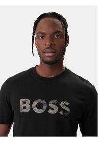 BOSS T-Shirt Insignia 50556009 Czarny Regular Fit. Kolor: czarny. Materiał: bawełna #3