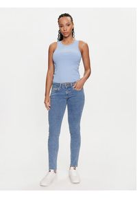 Tommy Jeans Jeansy Sophie DW0DW18237 Niebieski Skinny Fit. Kolor: niebieski