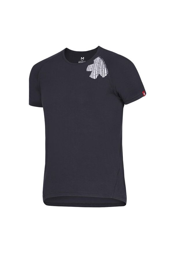 OCUN - Koszulka Ocun Bamboo Blossom. Kolor: szary. Materiał: włókno. Sport: wspinaczka