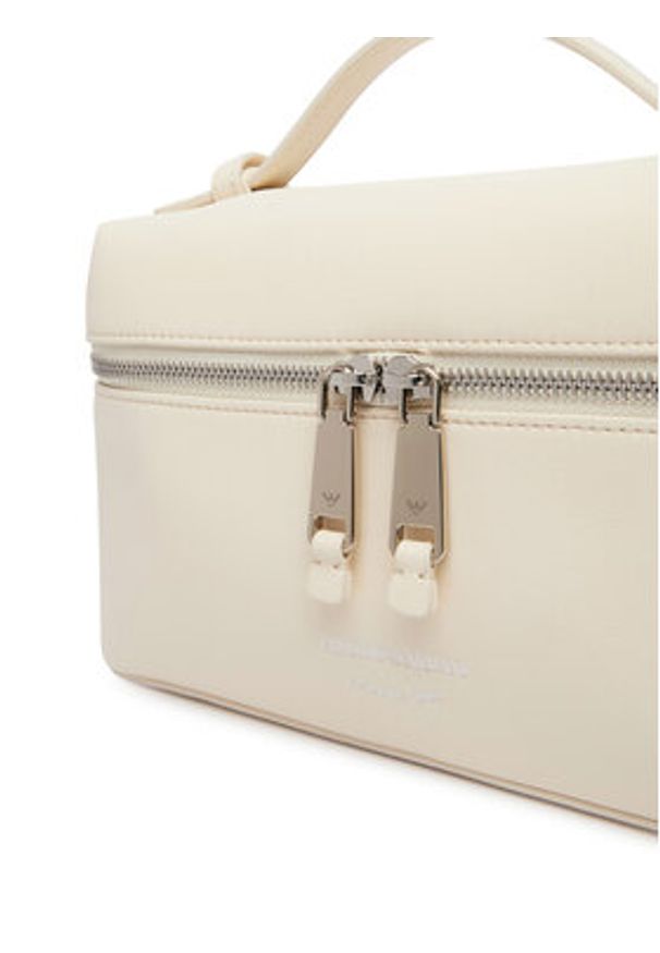 Emporio Armani Torebka EW004564 AF19229 U1070 Écru. Kolor: kremowy. Materiał: skórzane