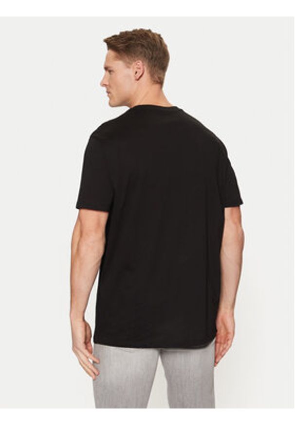 Armani Exchange T-Shirt XM000326 AF10364 UC001 Czarny Regular Fit. Kolor: czarny. Materiał: bawełna