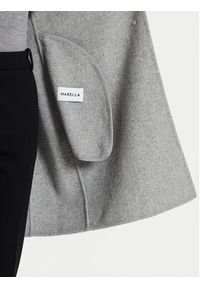 Marella Płaszcz wełniany Won 2423016041 Szary Regular Fit. Kolor: szary. Materiał: wełna, wiskoza #2