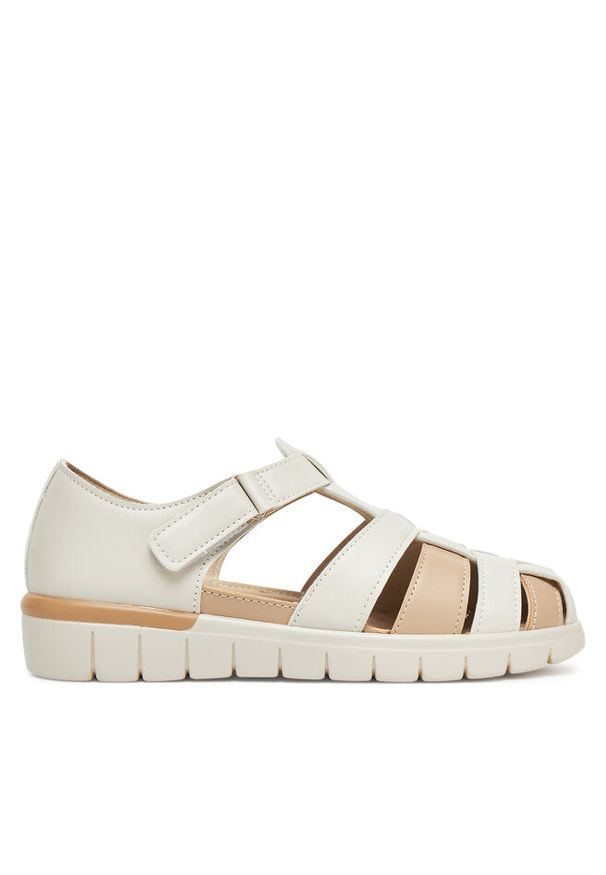 Sandały Clara Barson. Kolor: beżowy