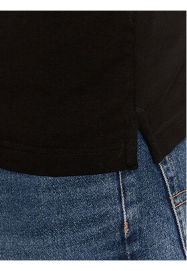 Guess Polo M4BP66 J1314 Czarny Regular Fit. Typ kołnierza: polo. Kolor: czarny. Materiał: bawełna